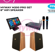 Myway M200 Pro Set + 8 inch HiFi Speaker(Demo Unit)