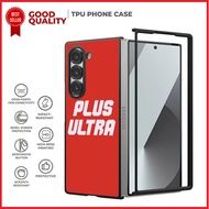 Case Casing Samsung Z Flip 6 5 4 3, Z Fold 6 5 4 3 5G Plus Ultra Red AE1650 Custom NS1