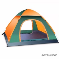 3-person self-expanding waterproof camping tent - Travel tent