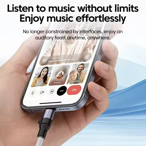 Type C To 3.5mm Earphone Adapter 3.5 Jack USB C Audio Converter for iPhone 17 16 15 Samsung Type-C T