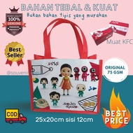 Tas Ultah Squid Game Netflix Tas Souvenir Ulang Tahun Anak Squid Game Murah (isi 10pcs) jakarta asem