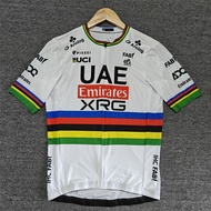 UAE-Team Emirates XRG Pro เสื้อแข่งจักรยานแขนสั้นสำหรับผู้ชาย