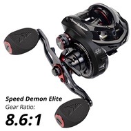 KastKing Speed Demon Elite Baitcasting Fishing Reel 10.5:1 Gear Ratio 10+1 Ball Bearings 8.1KG Max D