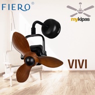 FIERO VIVI Designer Corner Fan 16" DC Motor Ceiling Fan / Wall Mounted