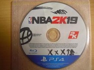 ※隨緣電玩※已絕版 PS4．NBA 2K19：NBA職藍《一片裝》 ㊣正版㊣值得收藏/光碟正常/裸片包裝．一片裝250元