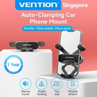 Vention Mini Car Mount Holder Auto-Claming Phone Stand Auto Car Air Vent Suitable For 4.7-6.5 Phone Stand