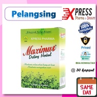 ⚡XPRESS⚡ Dus 30 kapsul Maximus Dietary Herbal lancar BAB dan meringankan wasir Maksimus obat diet / 