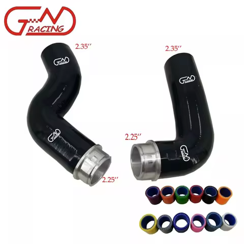 Fit VW GOLF MK5 GTI AUDI A3 8P 2.0 TFSI Silicone Intercooler Hose Kit 4-Plyer
