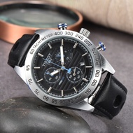 Tissot TISSOT New Style Lucci 516 Series Wrist Watch Quartz Movement Silver Blue Three-Eye Chronogra