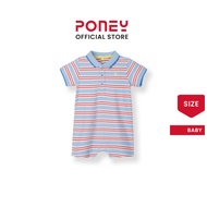 Poney Baby Boys William's Polo Romper