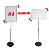 ขาตั้งป้าย แสดงสินค้า ขนาด 50*70cm Stand Guide Sign Display Board Indicator Board  ป้ายราคาสินค้า ป้