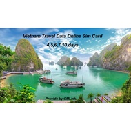 CMLink Travel Data Vietnam Data SIM Card 5G Online 4/5/6/7/10 days