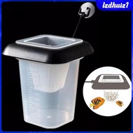 [Lzdhuiz1] Multifunction Feeder Set Feeder Circle Easy to Install Food Feeder Measuring Cup for Aquarium Tank