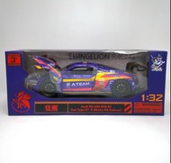 POPRACE 合金模型車 - 1:32 Audi R8 LMS EVA RT 初號機覺醒 | POPRACE Diecast Model Car - 1:32 Audi R8 LMS EVA RT 
