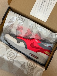 Clot Nike Air Max 1 Kiss of Death Solar Red Us 8.5