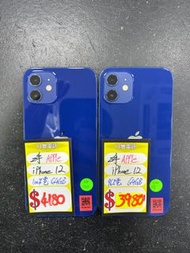 行貨 iPhone 12 64GB 藍色 90%NEW
