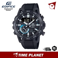 [Officlial Warranty] Casio Edifice ECB-40PB Black Stainless Steel Band Men Watch ECB-40PB-1A / ECB-4
