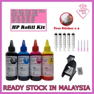 Refill Kit For 678 680 682 60 61 63 65 67 703 704 46 22 21 27 702 6901 902 803 802 HP ink Cartridge