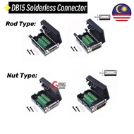 DB15 SUB15 Solderless Connector 15pin D-SUB