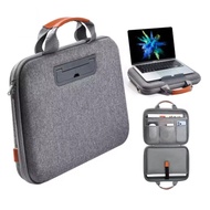 Portable 2 in 1 Laptop Hard Case with Stand 13.3-16.2 Inch Briefcase Bag for Laptop Tablet