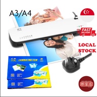 Laminate Machine A4 A3 Laminator Laminating Film Laminating Machine Hot Cold Laminator Pouch Laminat