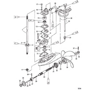 Spare Part For Water Pump Mercury 5hp 2-Stroke