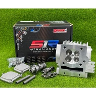 S1R THAILAND RACING CYLINDER HEAD 4 VALVE WAVE125 21MMX24MM FULL SET LC135 HEAD UBAH MASUK WAVE125 U