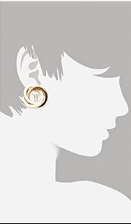 Michael Kors MK 購於美國保証真品 夾式 金色耳環 Pandora 潘朵拉 小香風INS