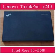 Lenovo ThinkPad x240 / 12.5吋超輕薄商務筆電/ 電影/學習/辦公/ i5 Win10專業版