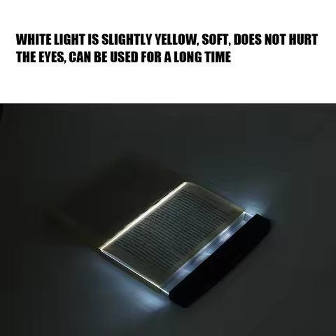 LED Reading Bright Light Lamp Board Lightwedge Book Light For Night Reading Reading Light Lightwedge