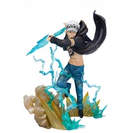 High quality One Piece Law Fzero model 18cm tall, fighting state, one piece model figure