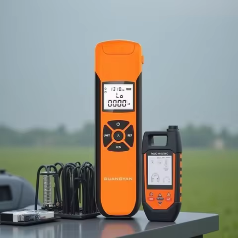 5-30MW Visual Fault Locator -70 To 10dBm Fiber Optical Power Meter Patch Cord Cable Tester Tool FC/S