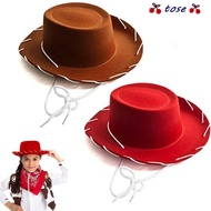 TOSE Cowgirl Hat, Cosplay Costume Cowboy Accessory Cowboy Hat, Fashion Prop Dress-up Performance Adj