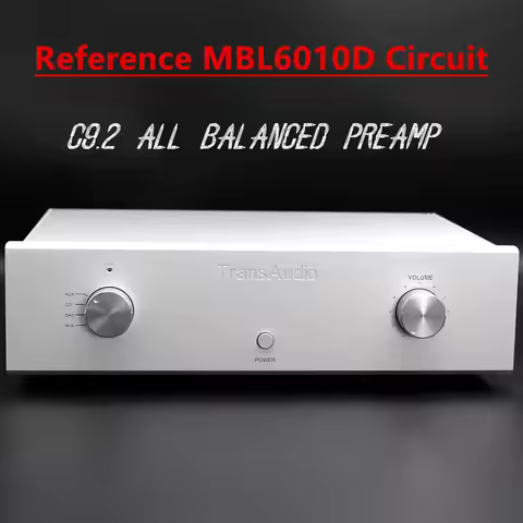 Finished MASTER Version Reference MBL6010D Circuit C9.2 Fully Balanced Preamplifier HiFi Audio Pre-A