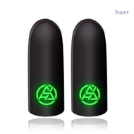 Super Phone Gaming Finger Sleeves Gamer Thumb Game Hand Controller Gloves 2x
