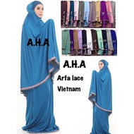 telekung budak telekung cotton telekung murah BORONG MURAH  Telekung Lycra Arafah Dewasa Atau Kanak 