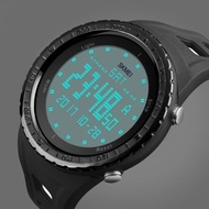 LED SKMEI Men Digital Alarm Sport Watch Silicone Military Army Wristwatch Quartz