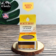 Burts Bees _ Conditioning Lip Scrub 100% Natural Origin Honey 7.08g เบิร์ตส์บีส์ ลิปสครับริมฝีปาก สค