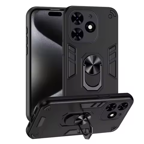 Anti-falling Magnetic Stand Phone Case for Tecno Spark 20 10 10C 9 9T 8T 8C 7 7P Pro Spark go 2024 2