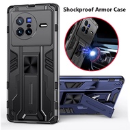 3D Armor Case For Vivo X70 X80 Pro Plus X80Pro Phone Case Fashion Shockproof Stand Holder Casing Pro