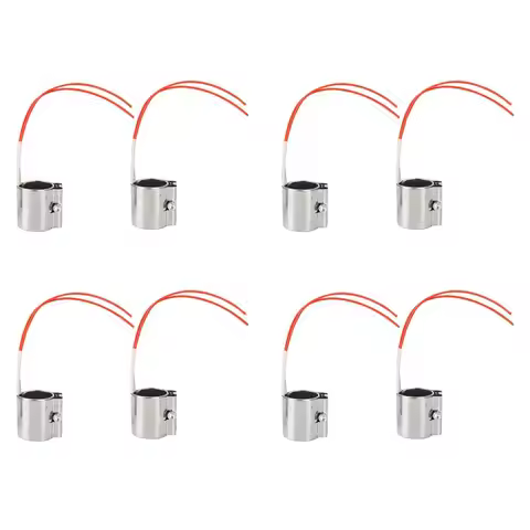 ABWR-8PCS/Lot Mica Band Heater 35X45mm 220V 150W Stainless Steel Heating Elements For Plastic Inject