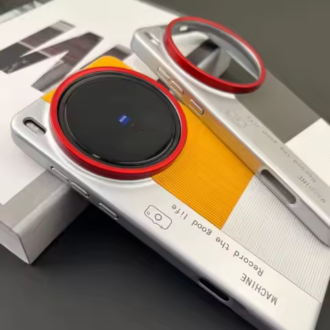 For Vivo X200 Ultra X200 Pro Mini Case Luxury PU Leather Electroplated silver PC Hard Back Cover Cas