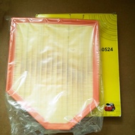 BMW X4 F26 2.0L engine air filter 2014, 2015, 2016, 2017 code A0524 by JS Asakashi Japan