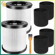 [ygdgentgklh.vn] 2 Pack DCV5801H HEPA Filter Compatible Foe  DCV580H, DCV581H 20V MAX Wet/Dry Vacuum