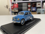 1: 43 Norev Hino Renault Hino Renault 4CV 1957 Car Model Blue
