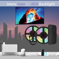 Smart HDMI 2.0 Sync Box & TV LED Backlight Kit, Immersion Ambient Lighting Strips Compatible with Al