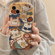 Cute Cat Fish Case Samsung S25fe S24 S23fe S21fe S20fe S24 S25 S22 S23 S26 M15 M14 M54 M34 F34 F54 S