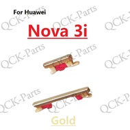New Switch Key Power On Off and Volume up down Out Side Button Keys Flex For Huawei Nova 3i Replacem