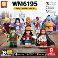 Kids Building Blocks Mini Figures Toy Set WM2810 WM2815 WM2817 WM6195 DIY Assembly Bricks Figures Co