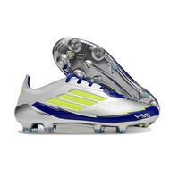 Ready Stock size:38-46  Messi F50 Elite SG laceless Men's Outdoor Knitted Football Shoes, “Yamal pin